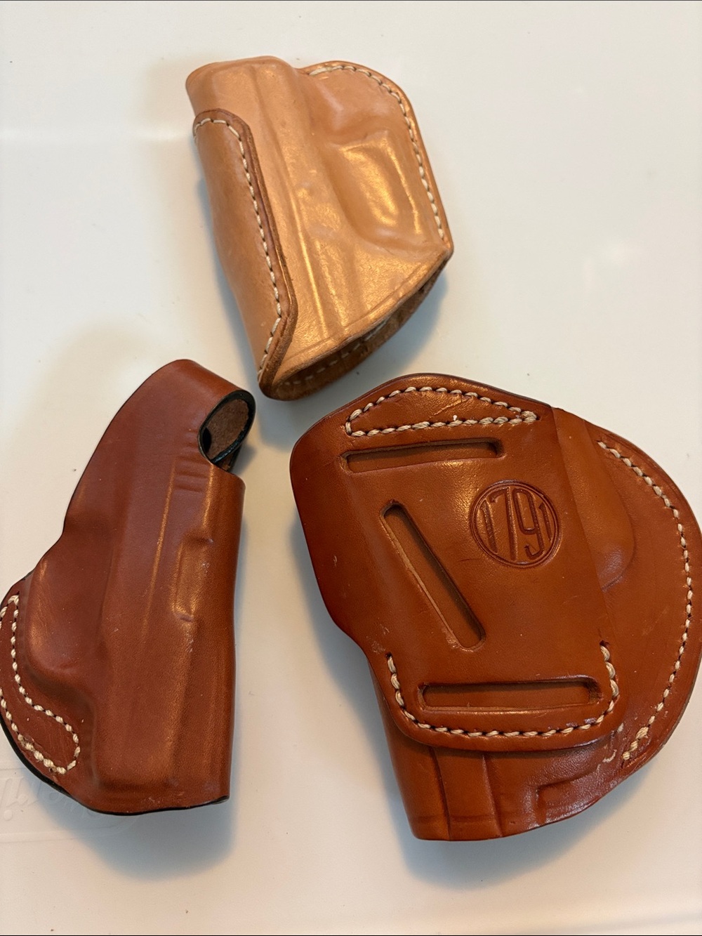 Leather Inside-the-Waistband (IWB) Holster - Brown